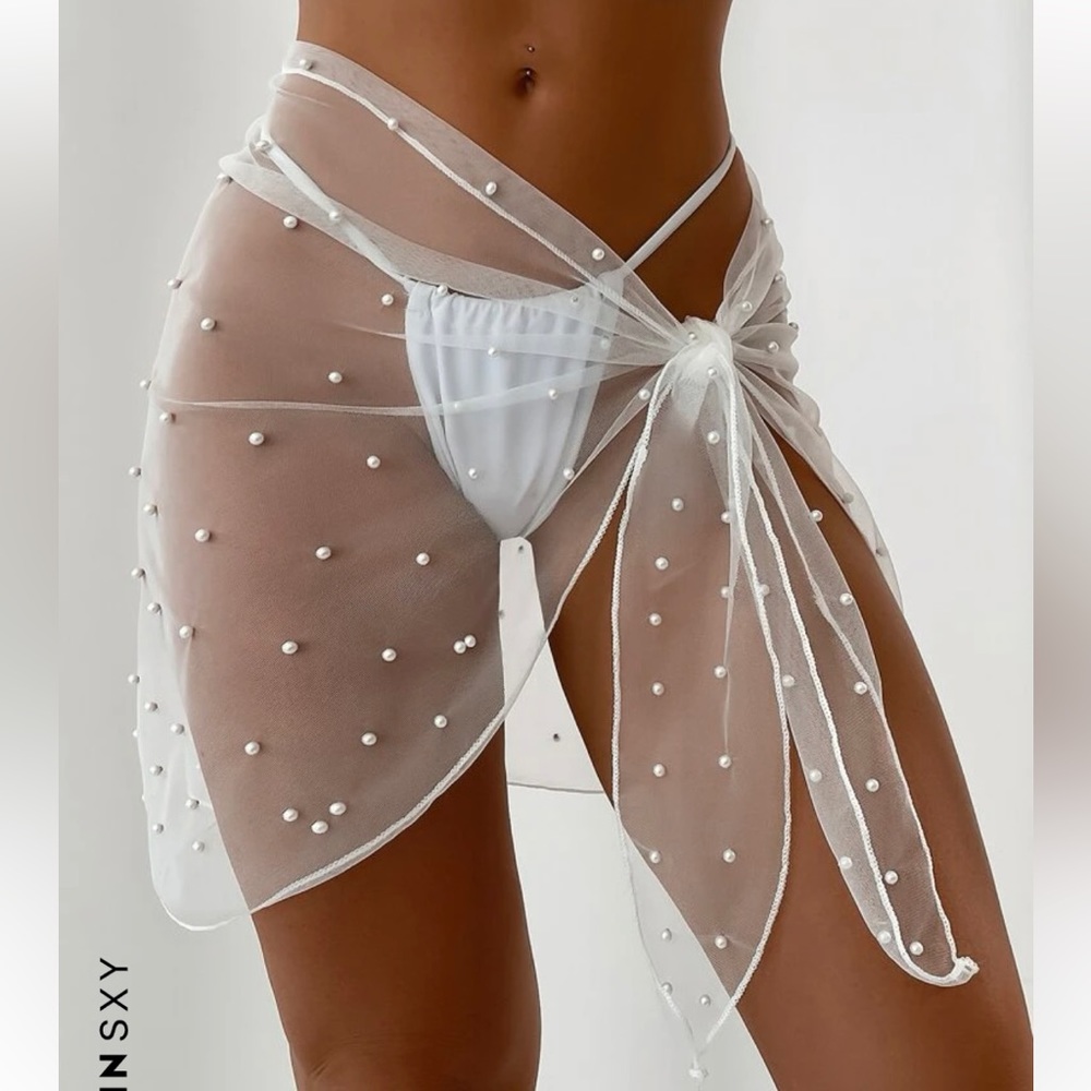 SHEIN Pearl Coverup